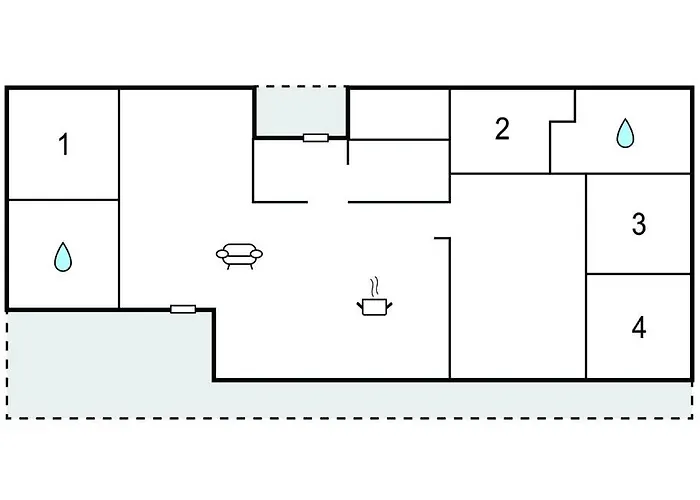 Prázdninový dům Beautiful In With Sauna Børkop